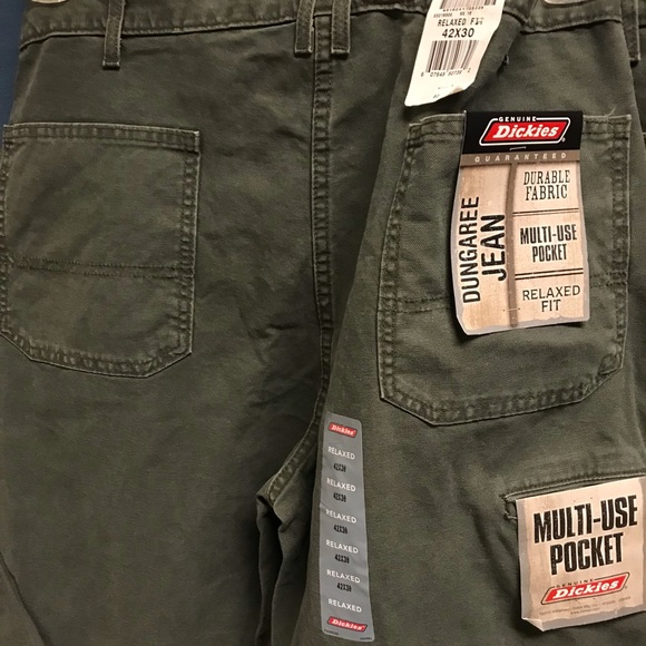 Dickies Dungaree Jeans Brand New With Tags 42x30 - Picture 3 of 8